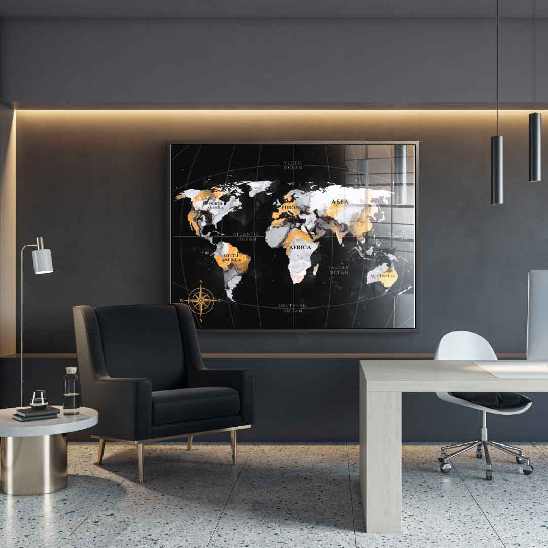 Abstract Country Collection - Acrylic glass