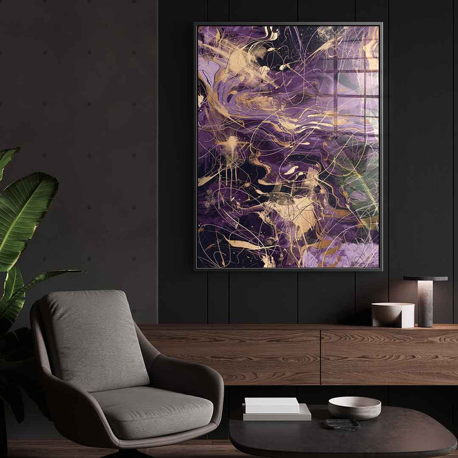 Purple Storm - szkło akrylowe
