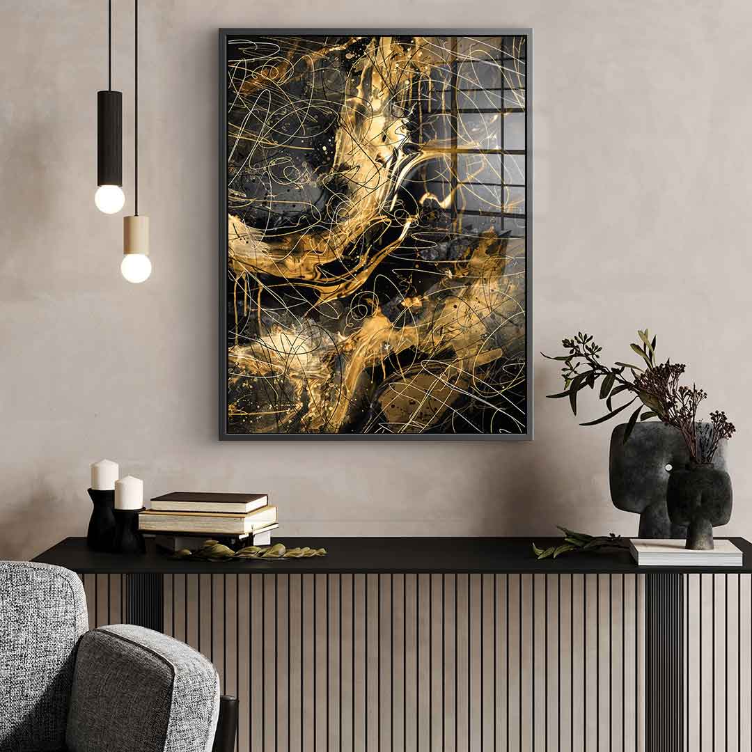 Black Power - Acrylic glass