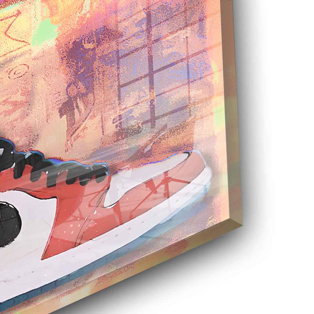 Sneakers - Acrylic glass