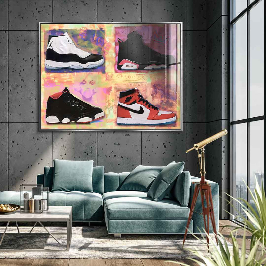 Sneaker Sneaker - szkło akrylowe