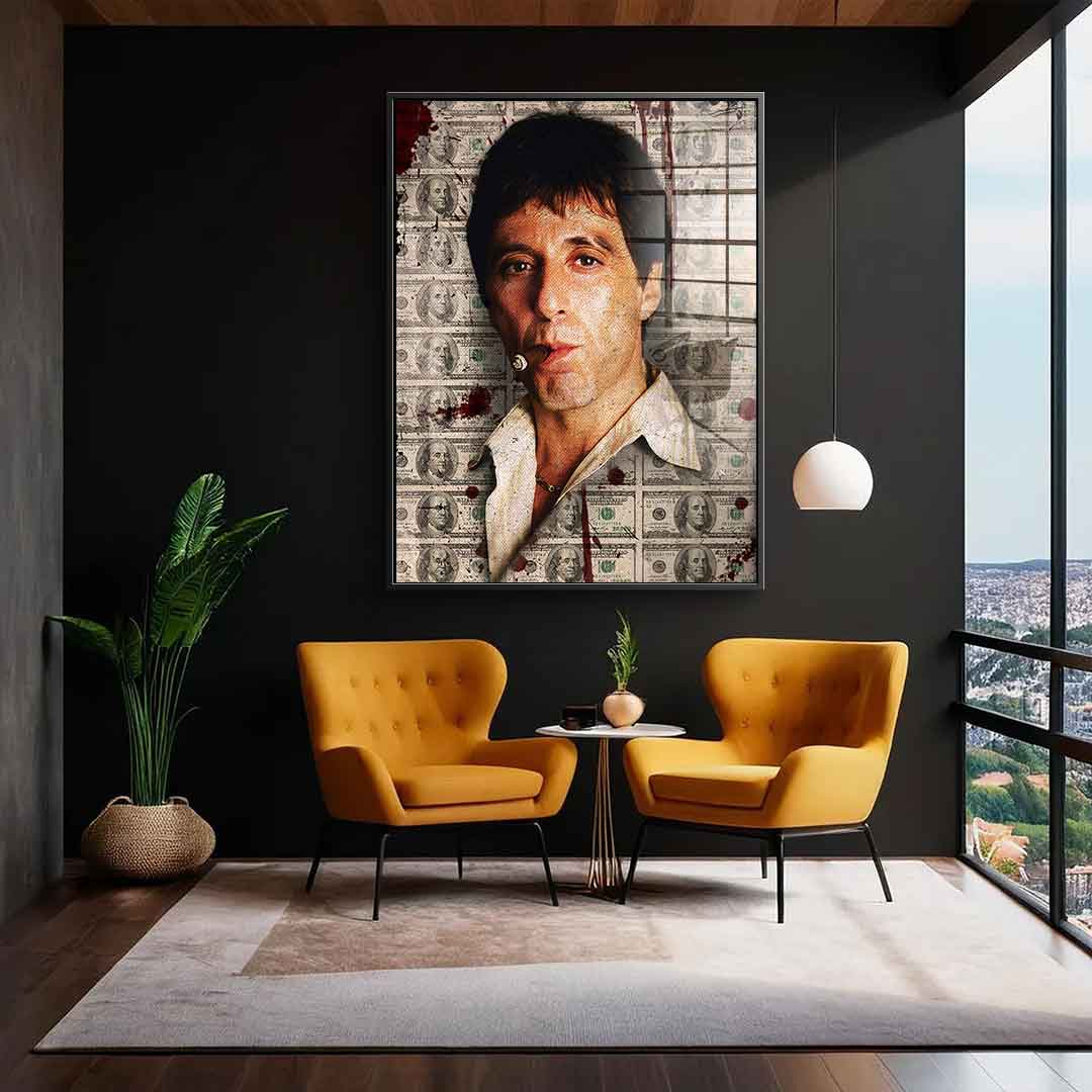Al Pacino Portret 2 - Szkło akrylowe