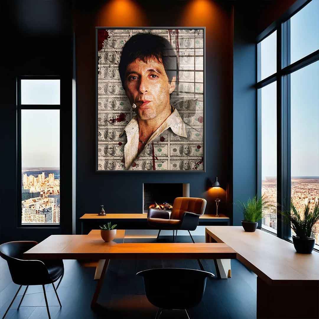 Al Pacino Portret 2 - Szkło akrylowe
