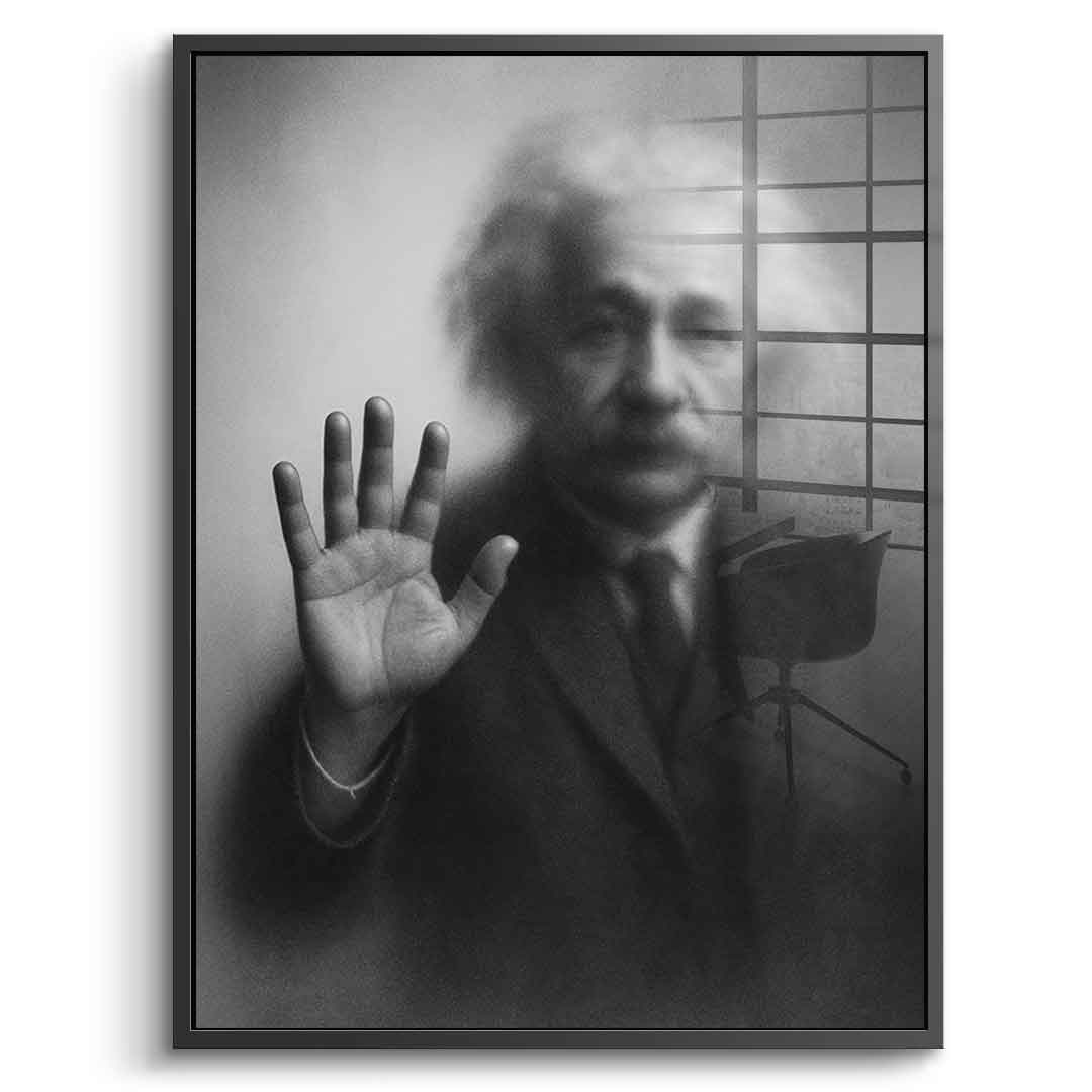 Sylwetka Einsteina – szkło akrylowe