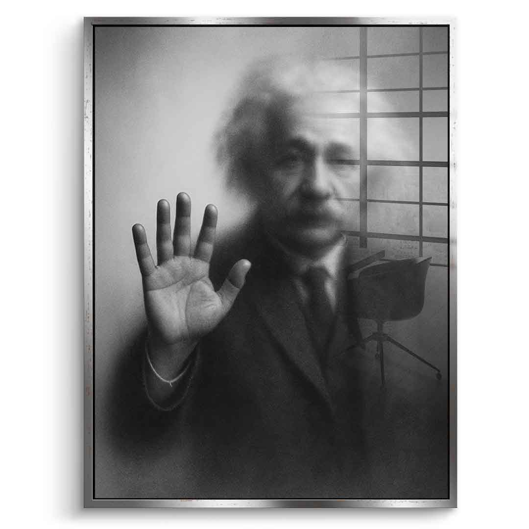 Sylwetka Einsteina – szkło akrylowe