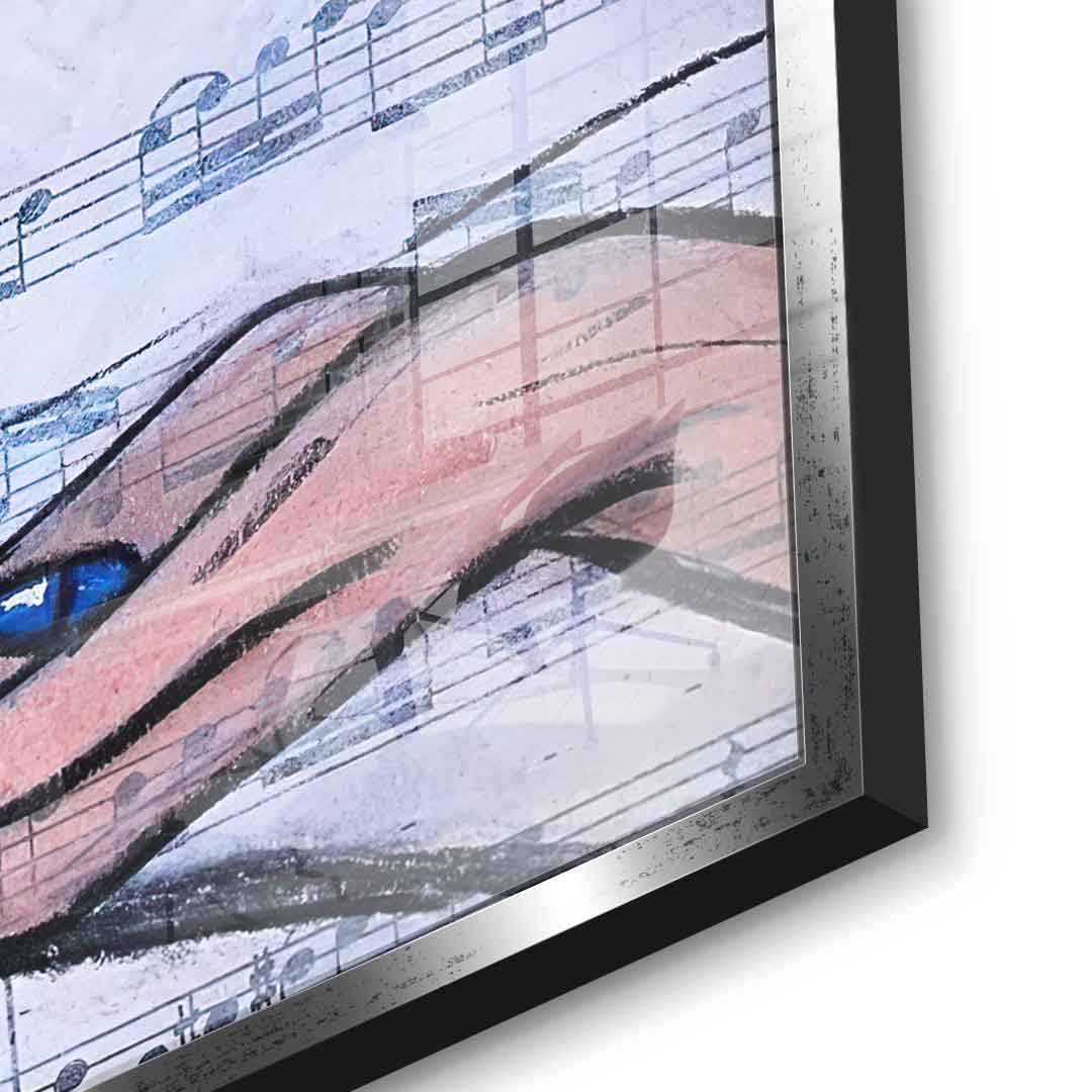 Alice Red and Blue - Acrylic glass