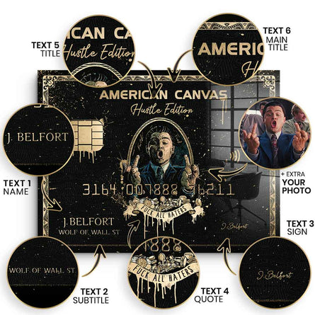 Royal American Canvas – Personalizowany – Szkło akrylowe