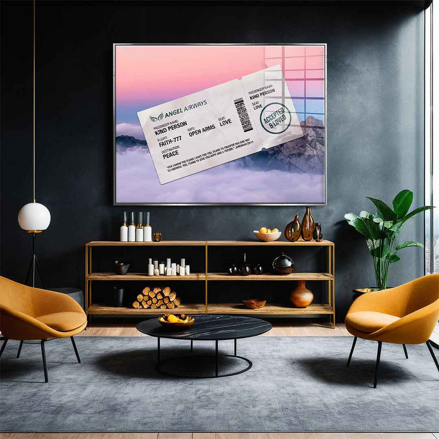 Angel Airways - Acrylglas