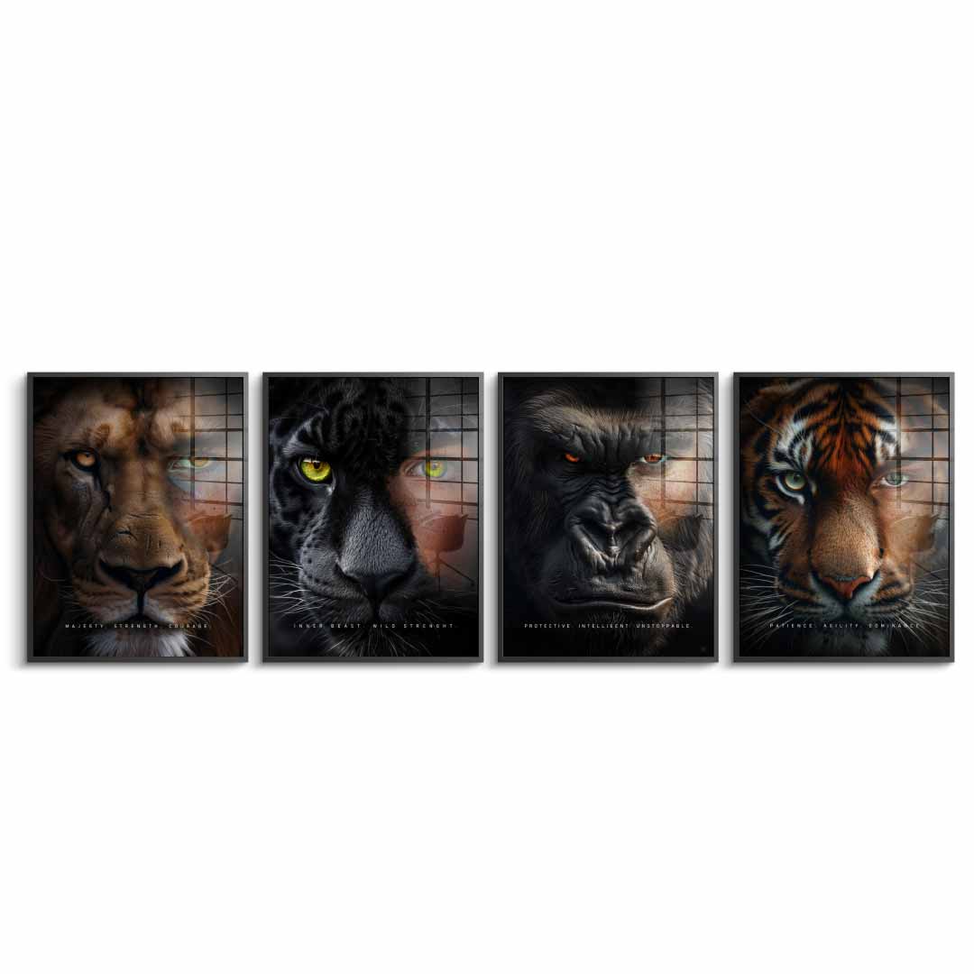 Animal Fusion - Acrylglas 4x