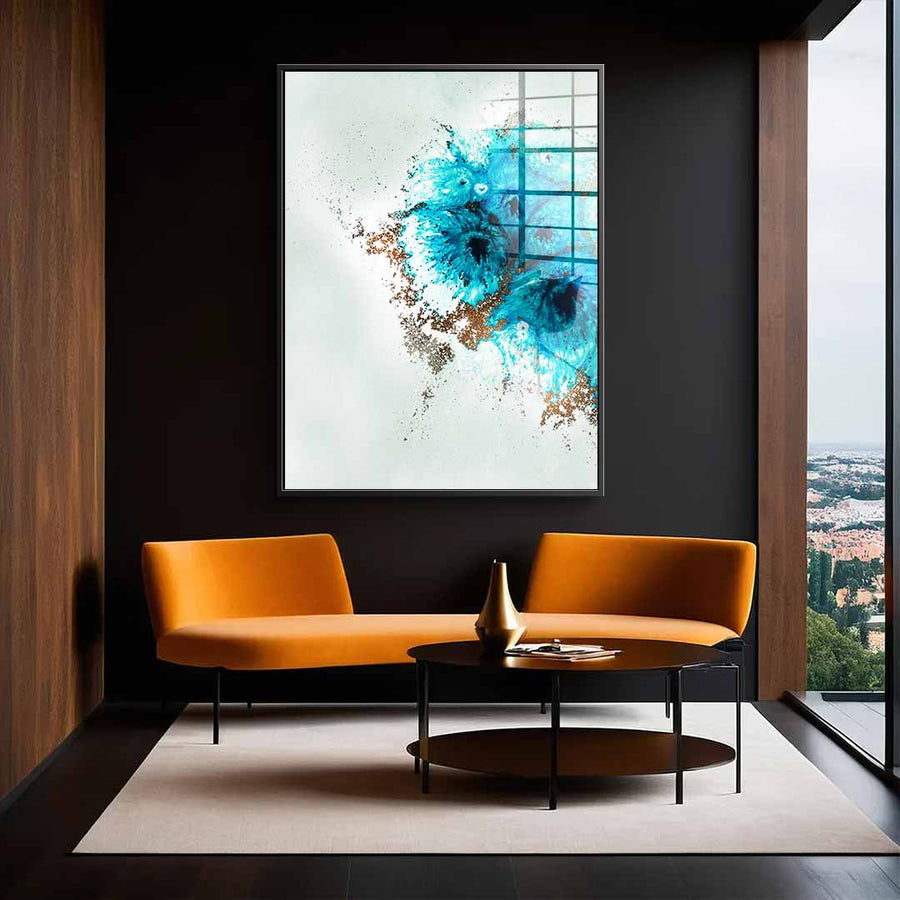 Aqua Aurora 1 - Acrylic glass