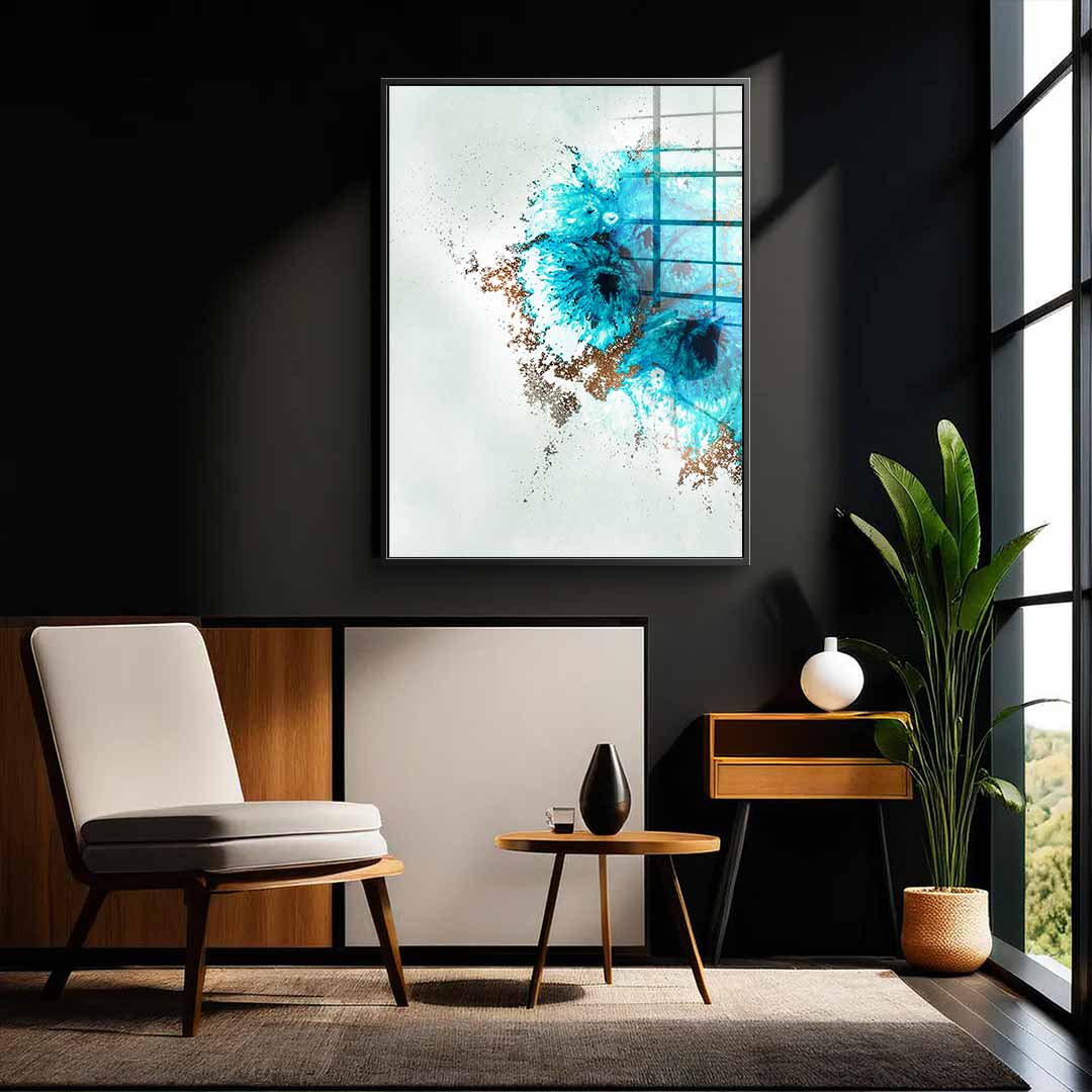 Aqua Aurora 1 - Acrylglas