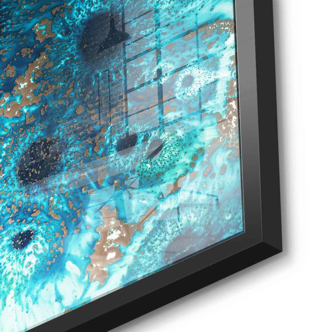 Aqua Aurora 2 - Acrylglas