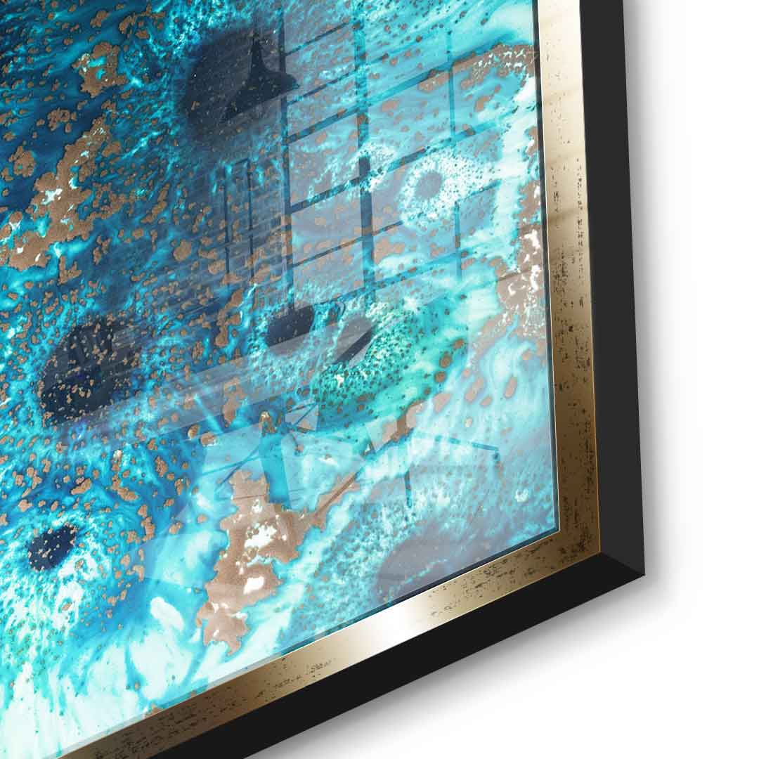 Aqua Aurora 2 - Acrylglas