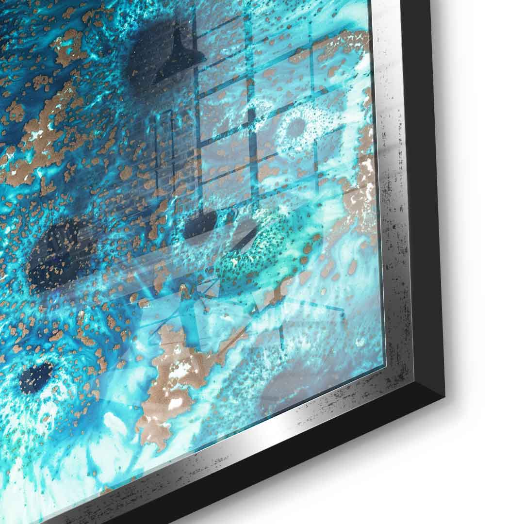 Aqua Aurora 2 - Acrylglas