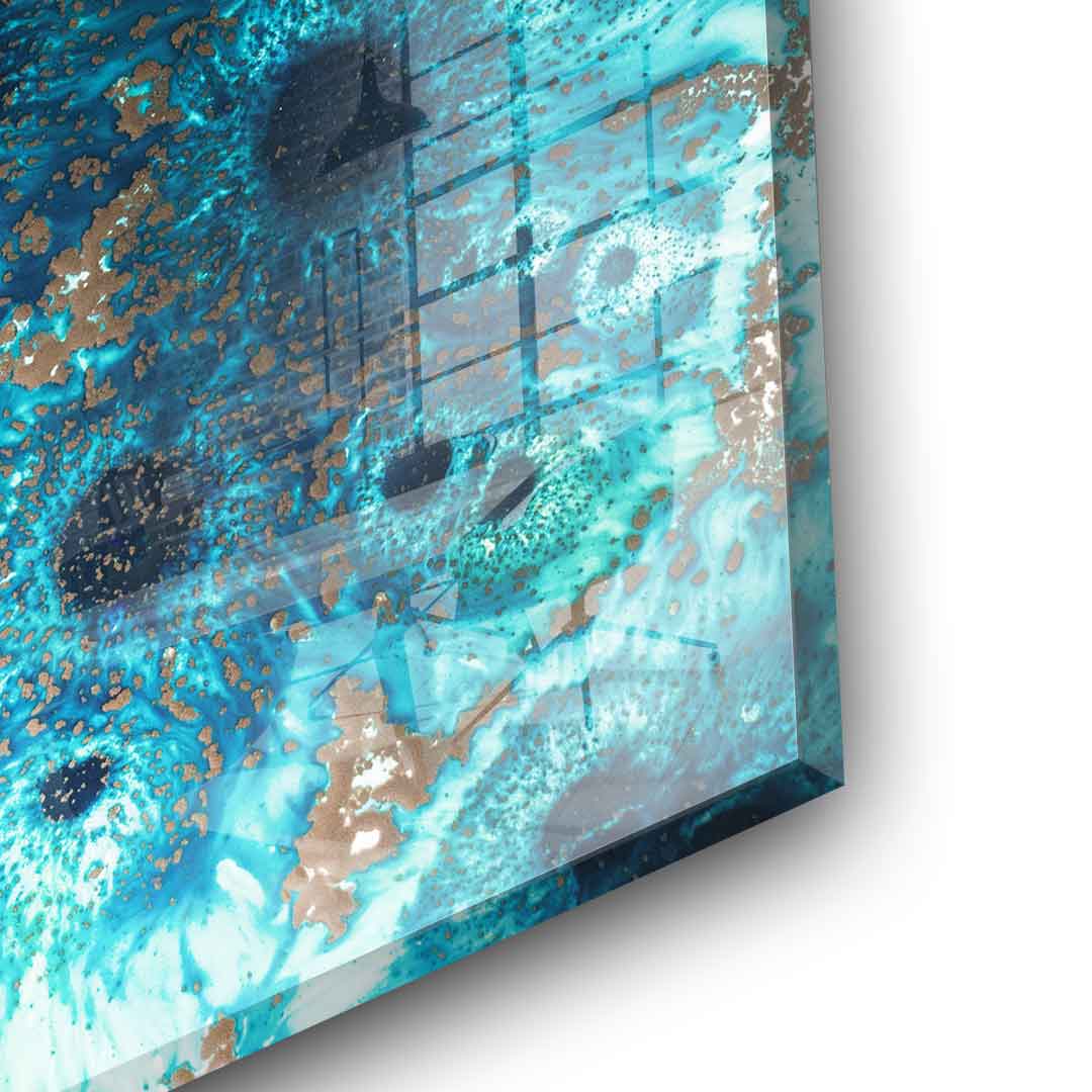 Aqua Aurora 2 - Acrylglas