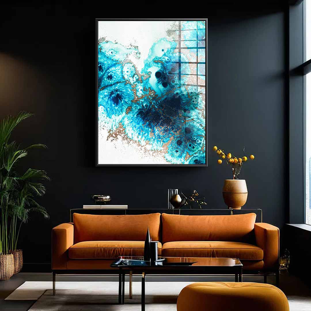Aqua Aurora 2 - Acrylglas