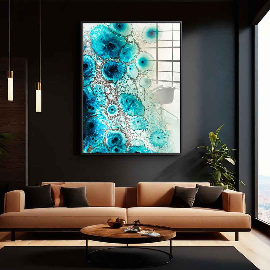 Aqua Aurora 3 - Acrylglas