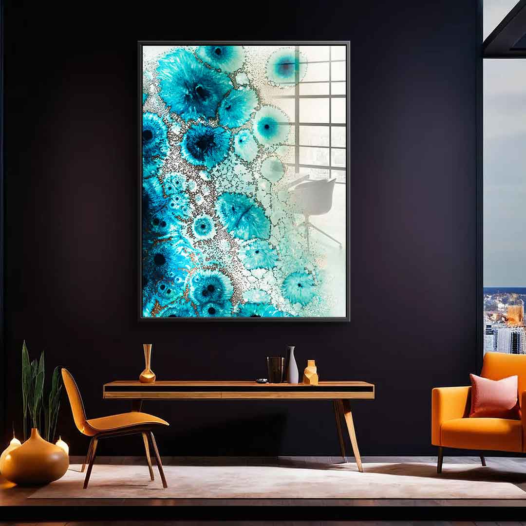 Aqua Aurora 3 - Acrylglas