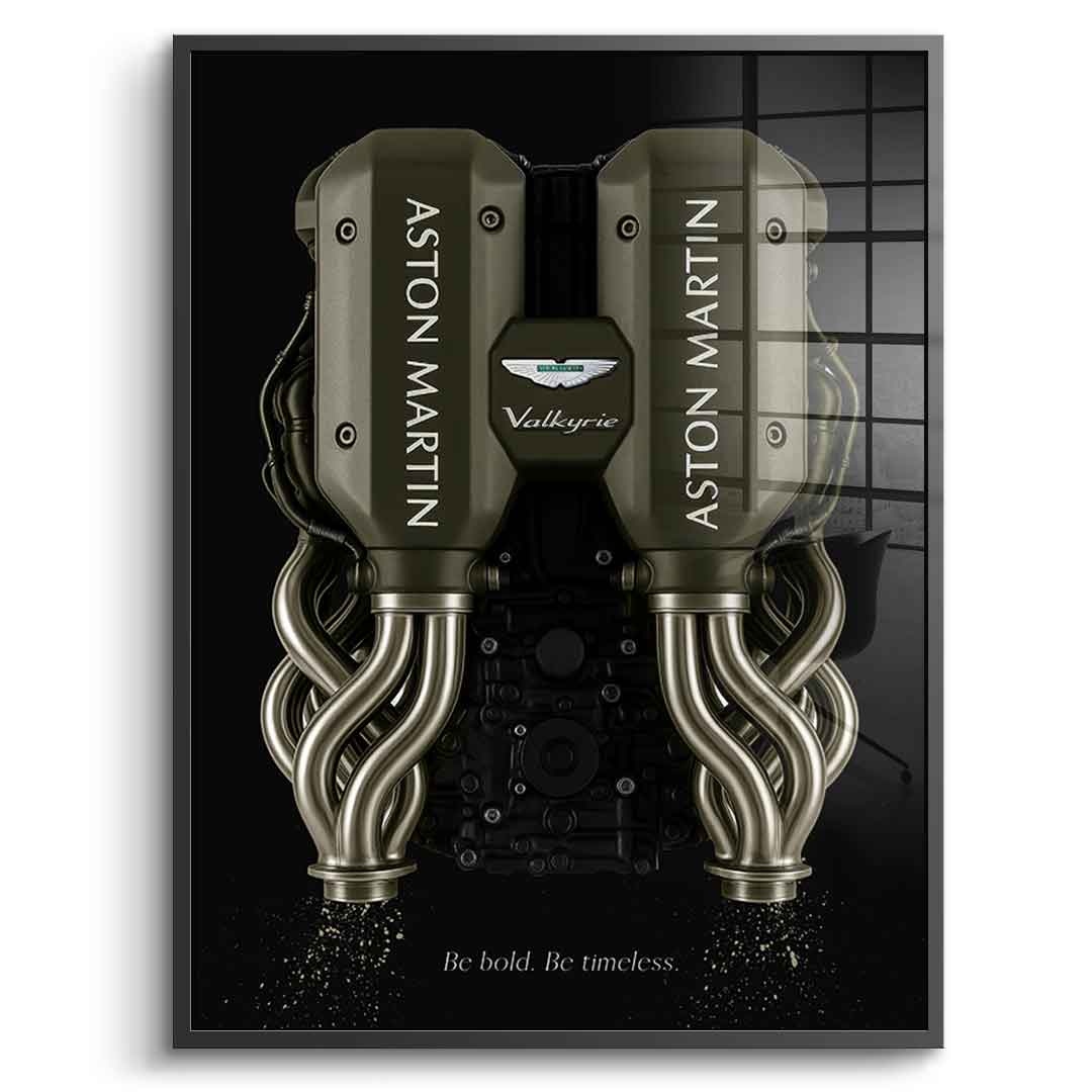 Aston Martin Engine - Acrylglas