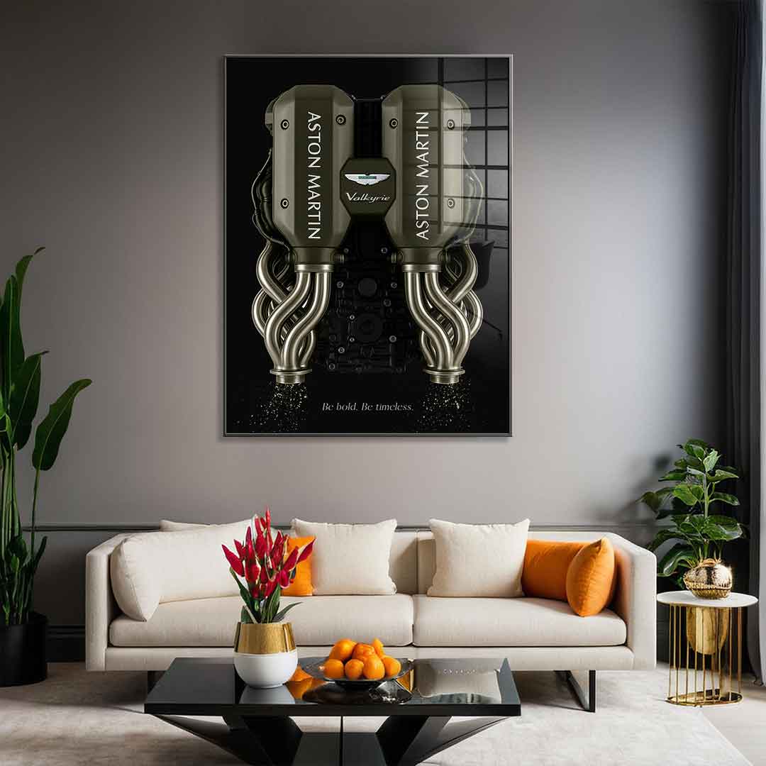 Aston Martin Engine - Acrylglas