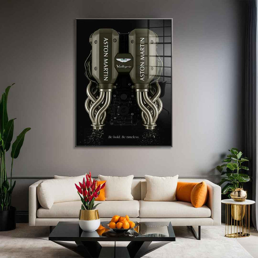 Aston Martin Engine - Acrylic glass