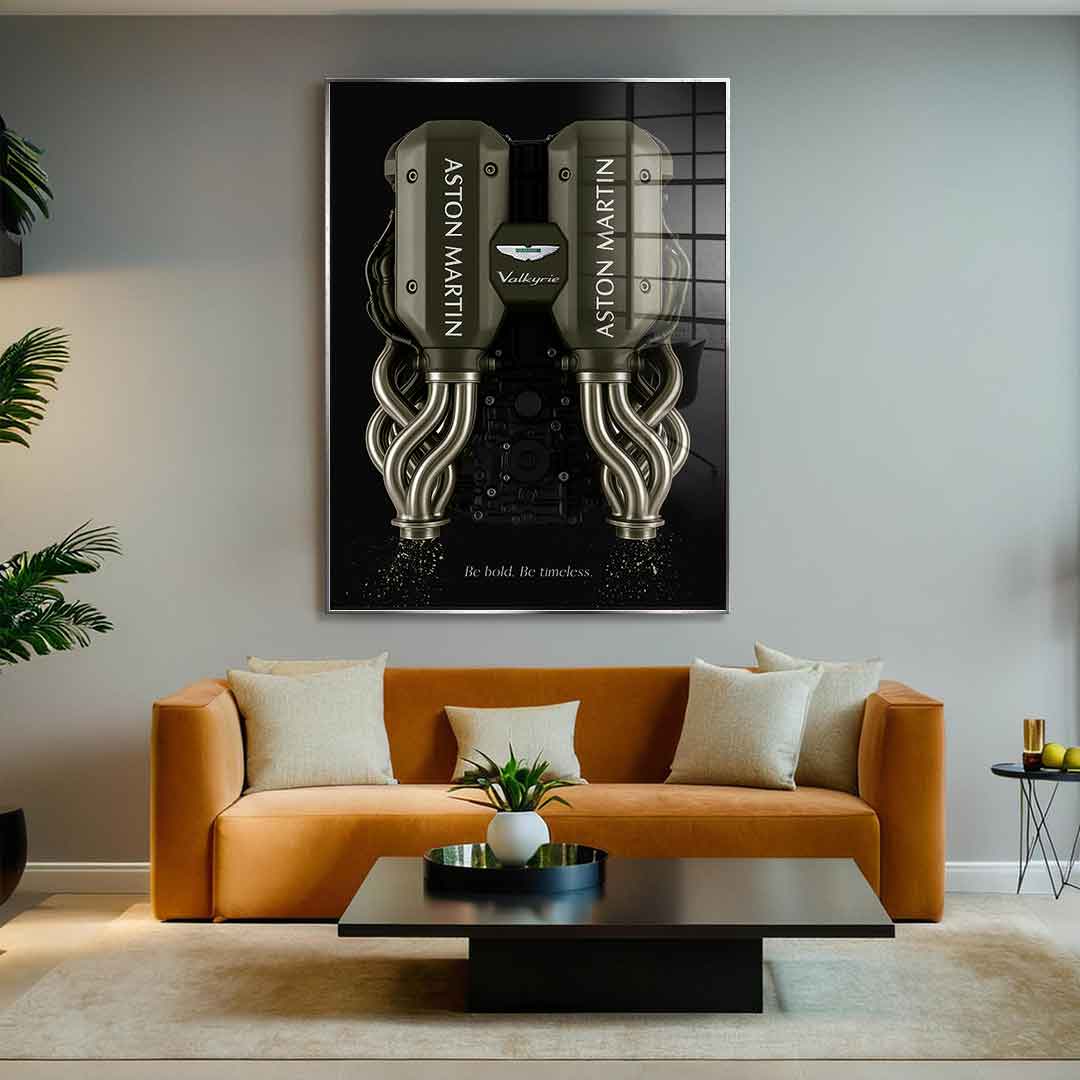 Aston Martin Engine - Acrylglas