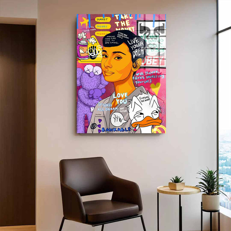 Audrey - Acrylic glass