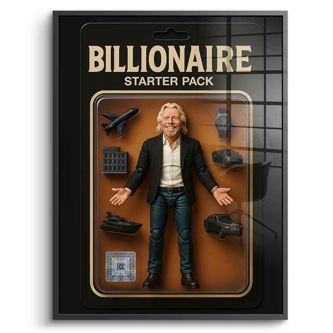 Starter Pack BILLIONAIRE - Acrylglas