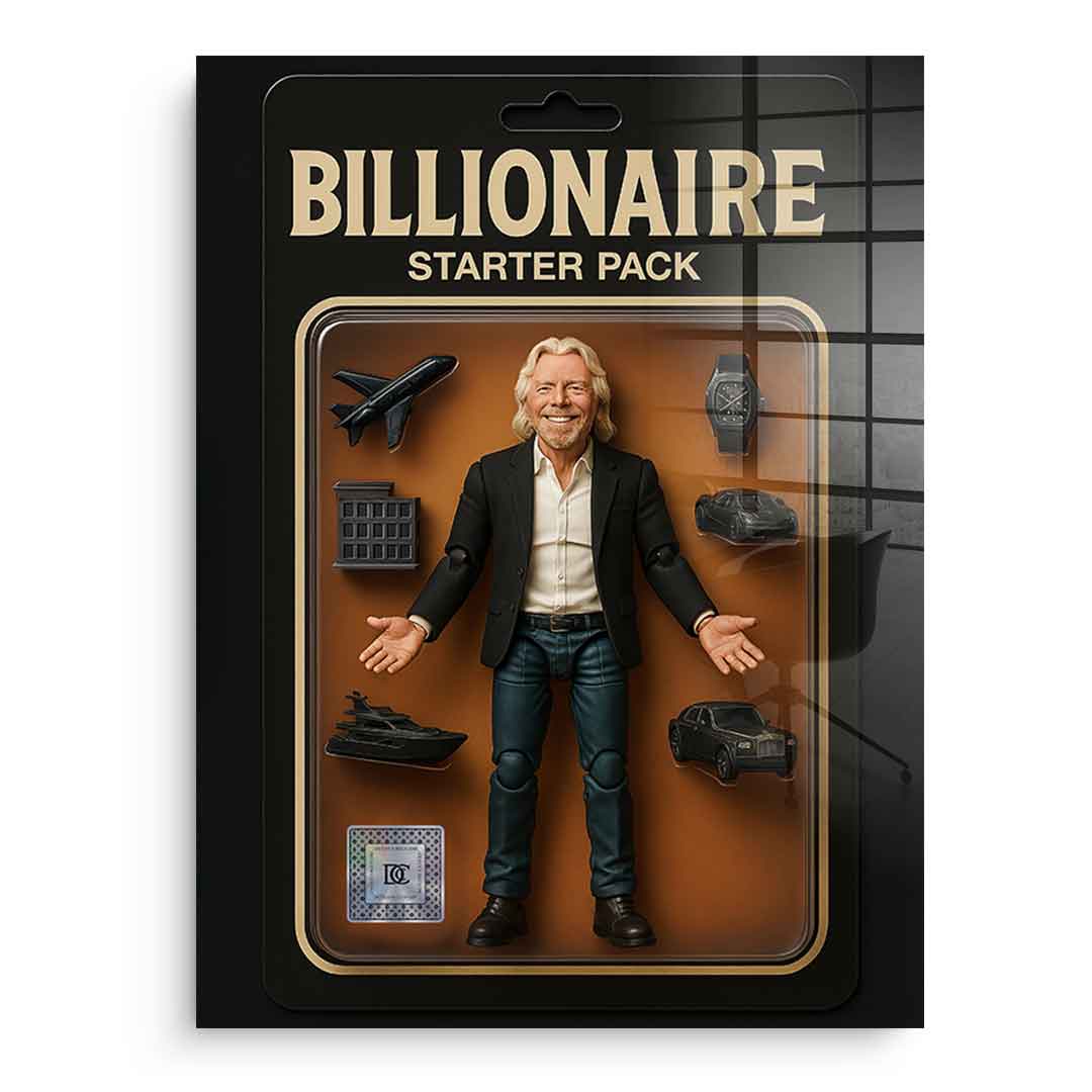 Starter Pack BILLIONAIRE - Acrylglas