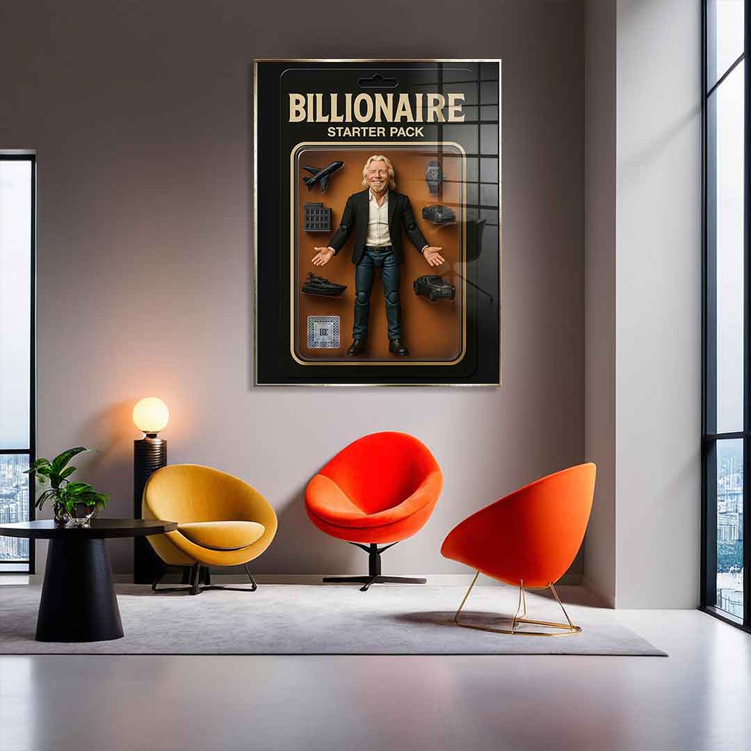 Starter Pack BILLIONAIRE - Acrylglas