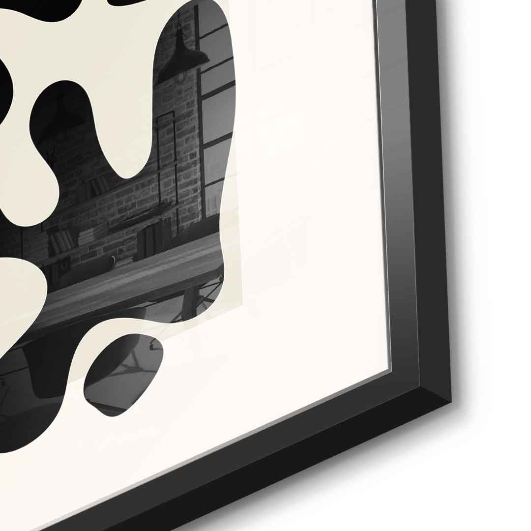 B&amp;W - Acrylic glass
