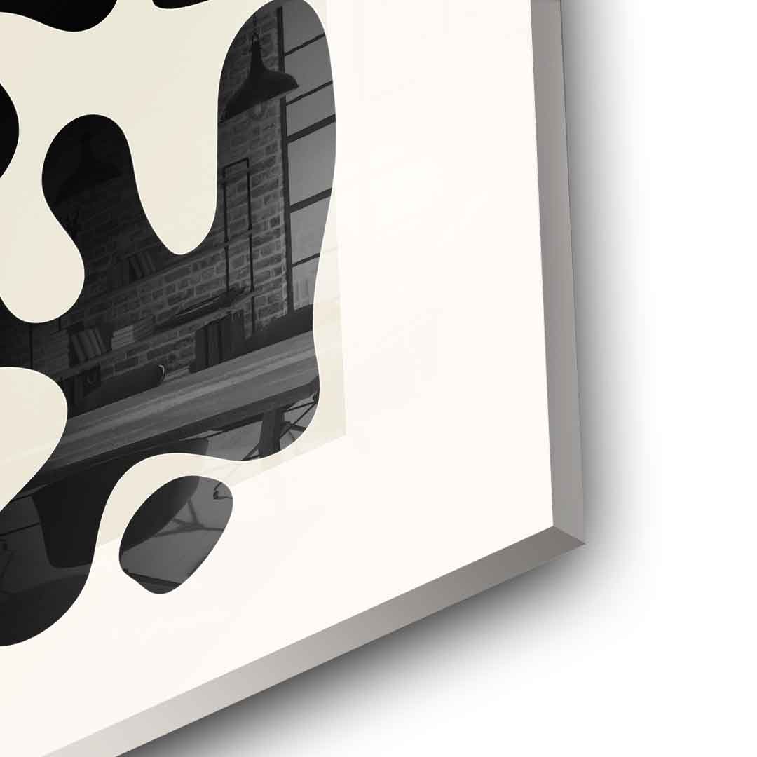 B&amp;W - Acrylic glass
