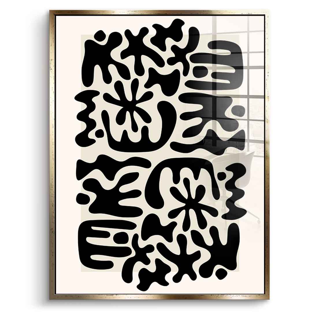 B&amp;W - Acrylic glass