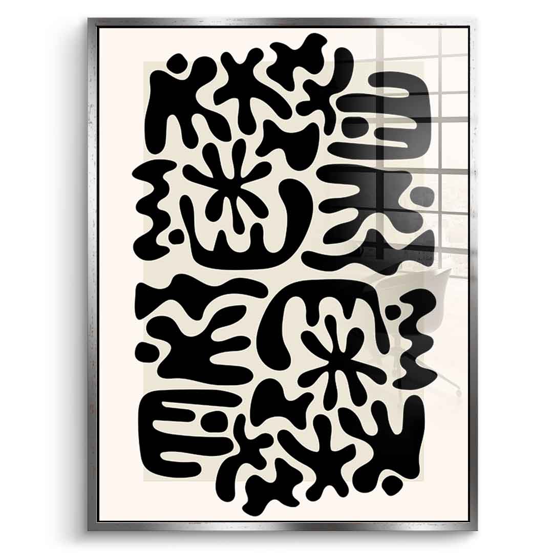 B&amp;W - Acrylic glass