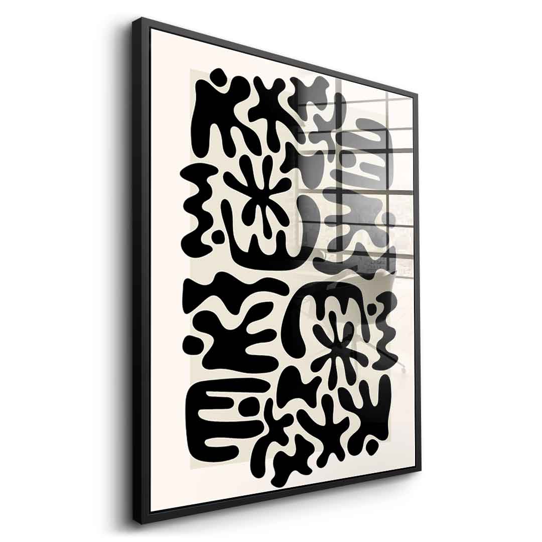 B&amp;W - Acrylic glass