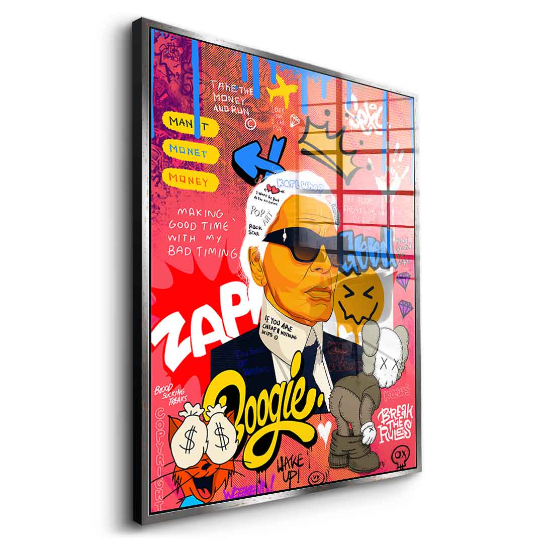 Zadziwiający Karl Kto - Szkło akrylowe