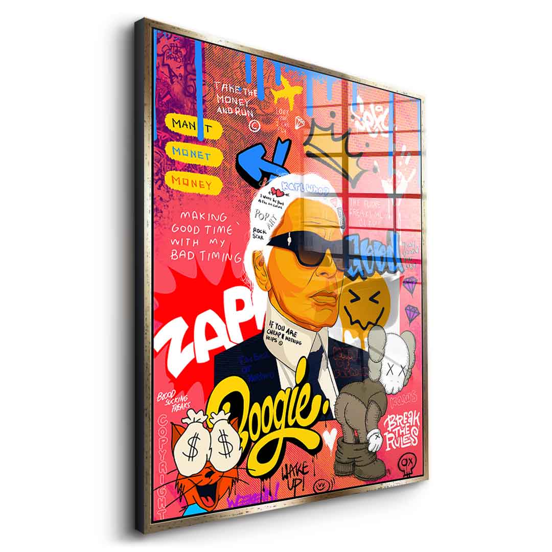 Zadziwiający Karl Kto - Szkło akrylowe