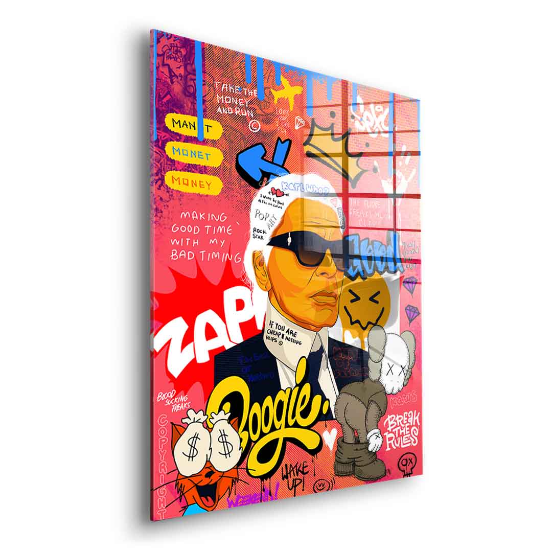 Zadziwiający Karl Kto - Szkło akrylowe