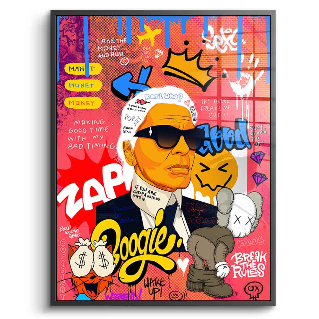 Zadziwiający Karl Kto - Szkło akrylowe