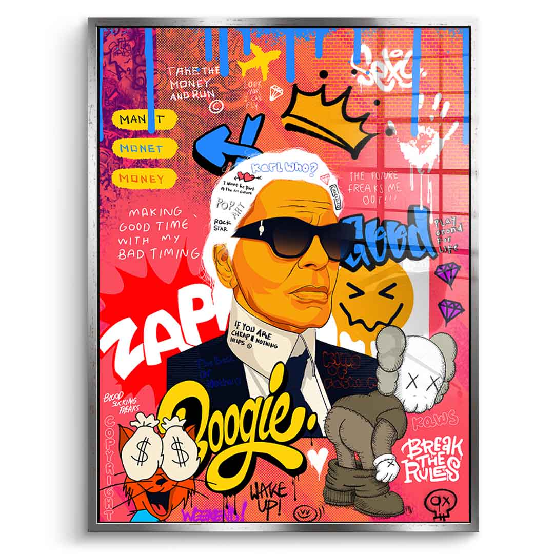Zadziwiający Karl Kto - Szkło akrylowe