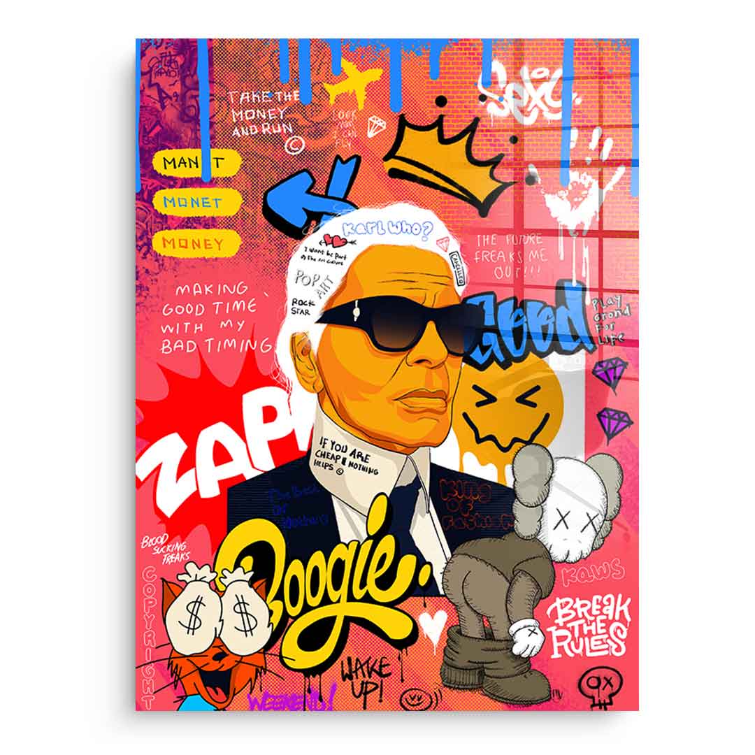Zadziwiający Karl Kto - Szkło akrylowe