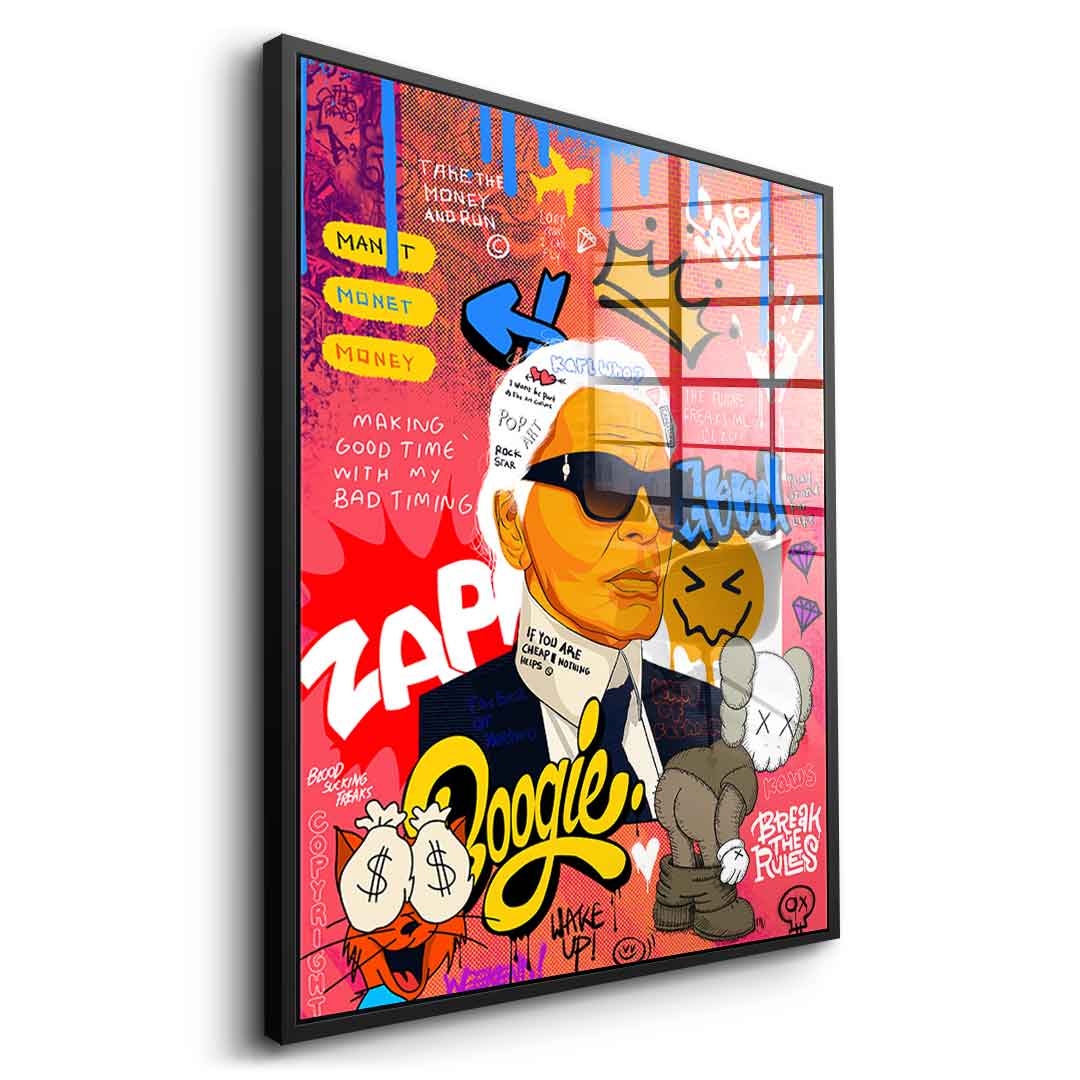 Zadziwiający Karl Kto - Szkło akrylowe