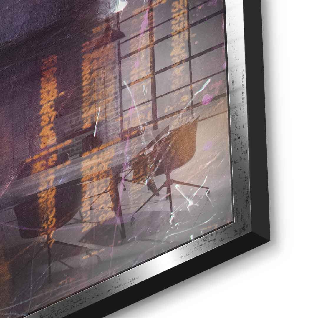 Banksy Wheelchair - Acrylglas