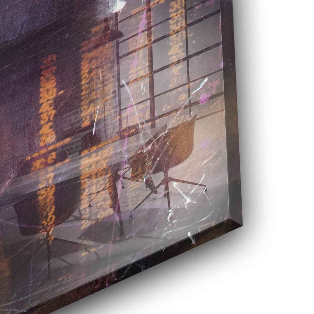 Banksy Wheelchair - Acrylglas