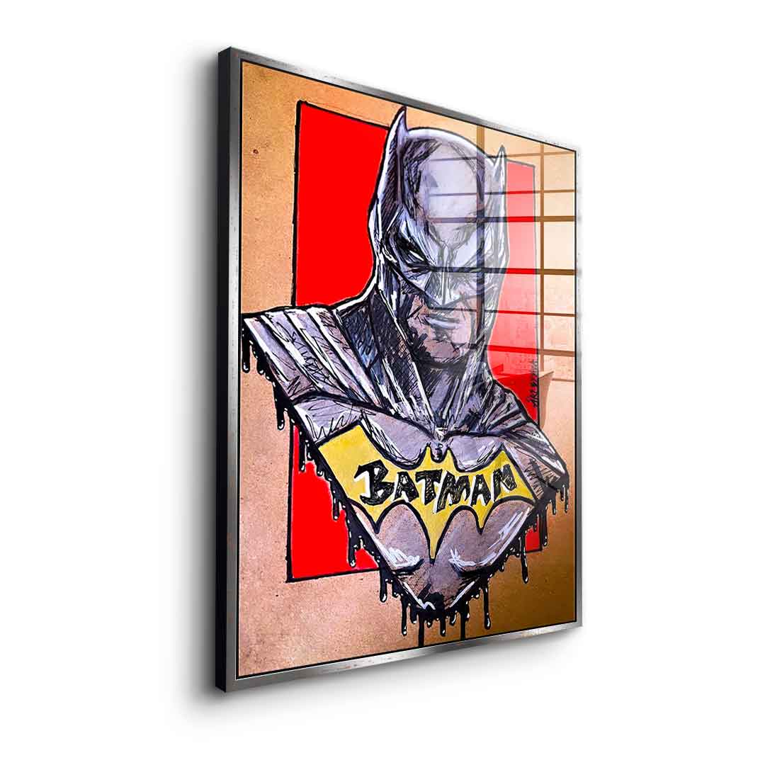 Nachtkämpfer Drawing - Szkło akrylowe