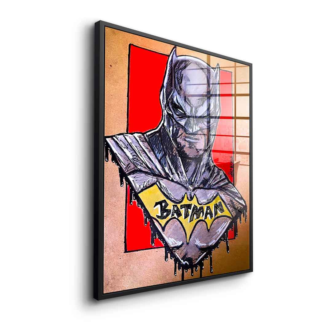 Nachtkämpfer Drawing - Szkło akrylowe