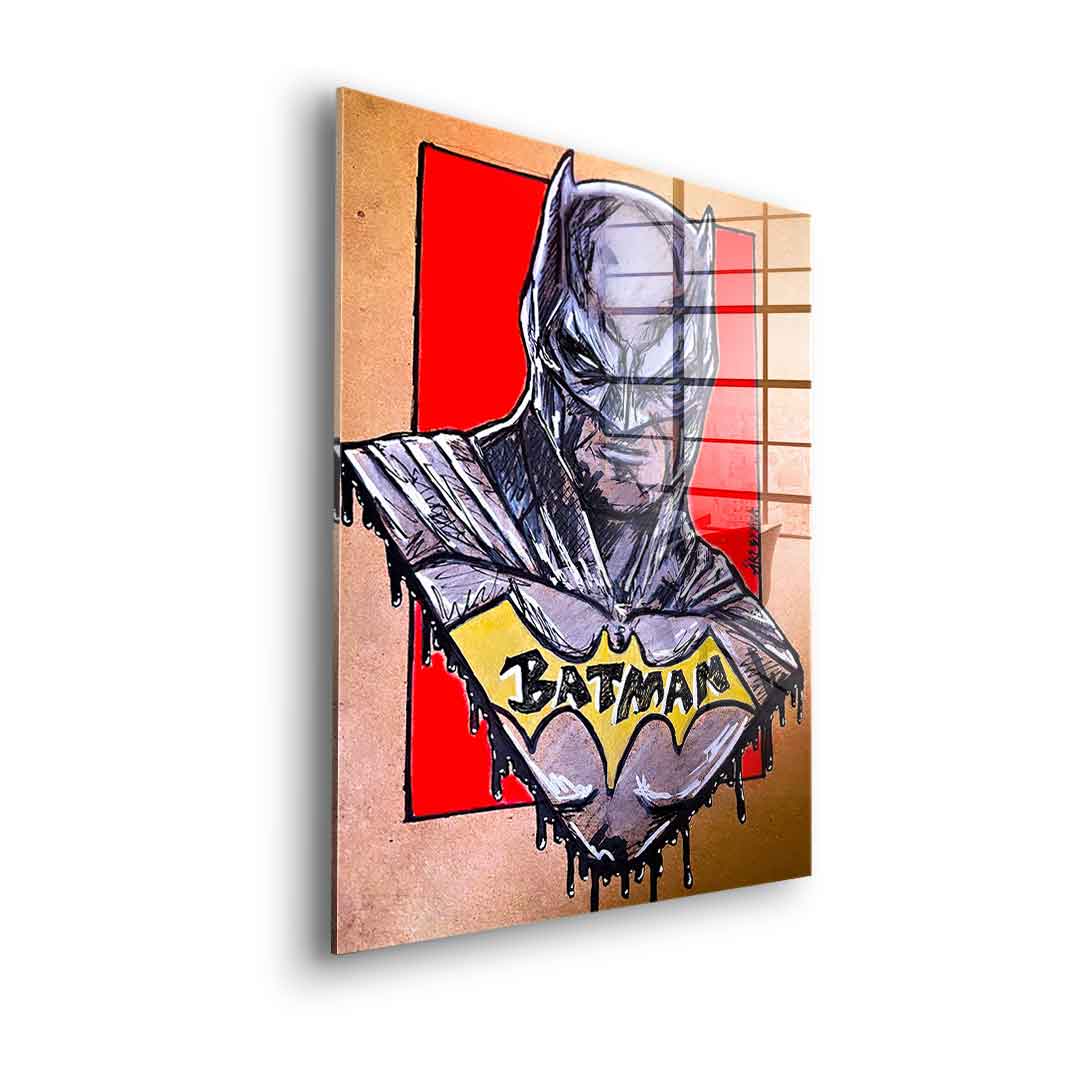 Nachtkämpfer Drawing - Szkło akrylowe