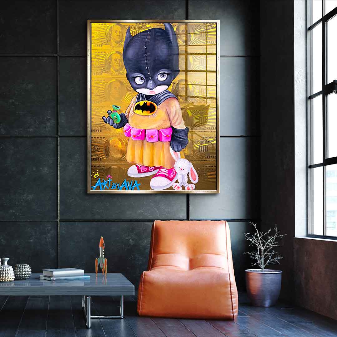 Night Fighter Money Kid - Acrylic glass