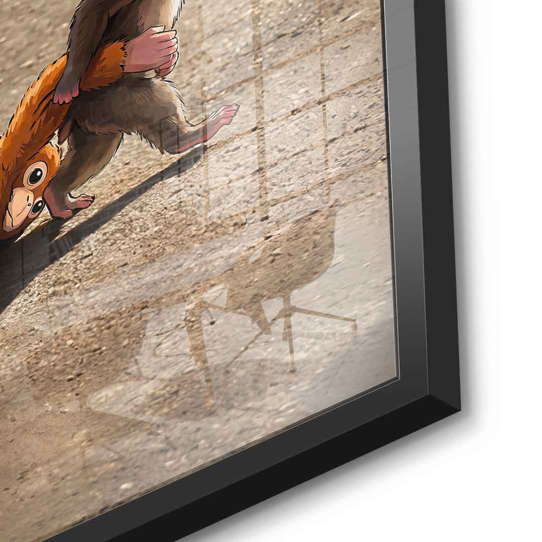 Pancho - Be Brave, Keep Going - Acrylglas