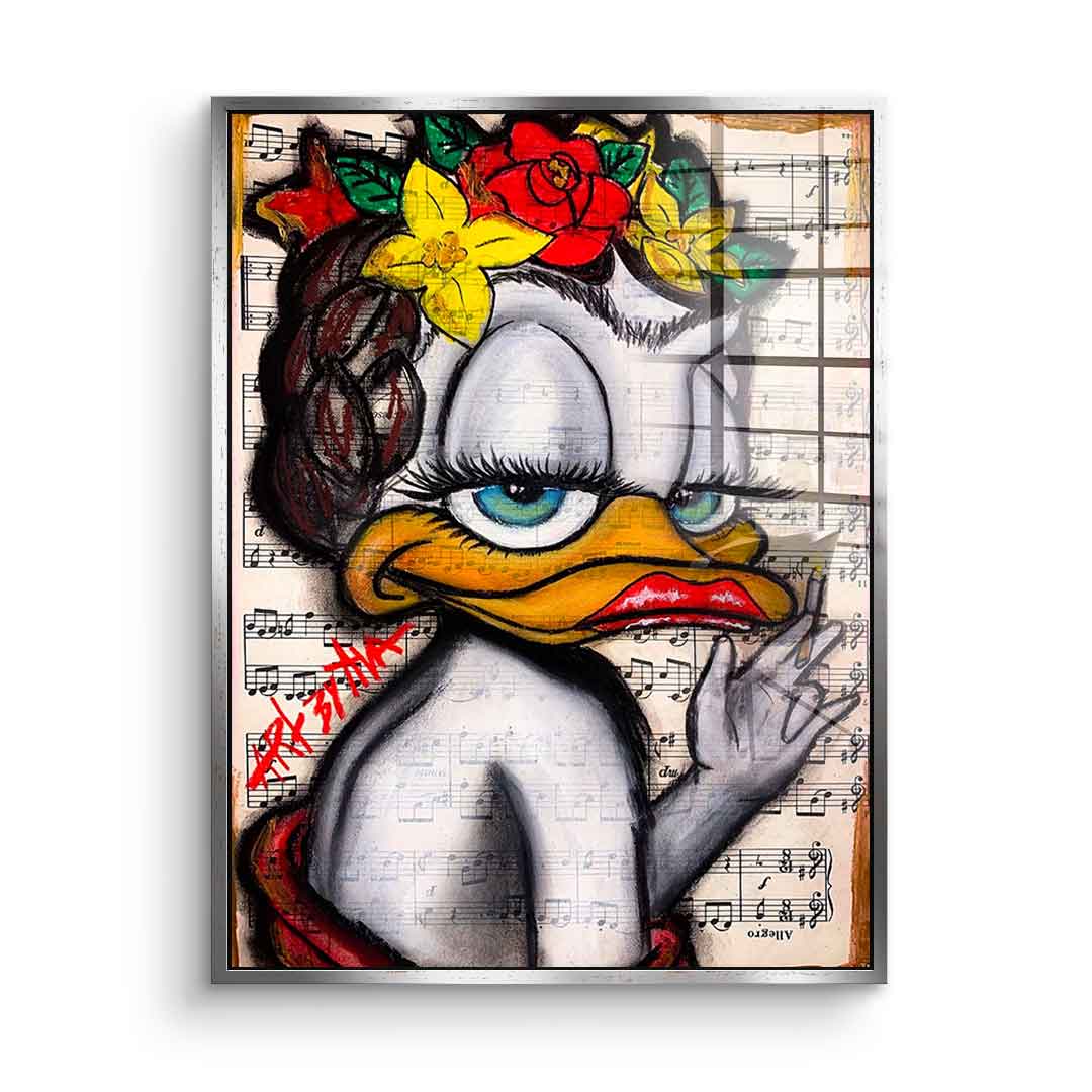 Beauty Duck – szkło akrylowe